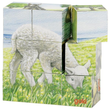 Farm Animals Cube Puzzle