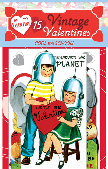15 Vintage Valentines: Cool for School