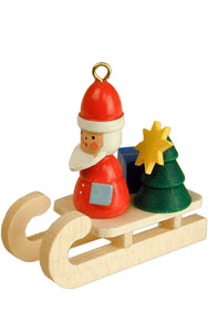 Christian Ulbricht Ornament - Santa on Sleigh