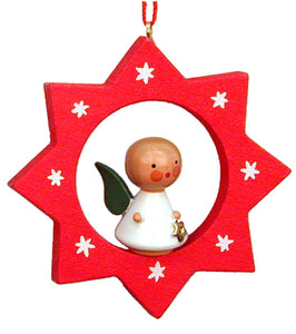 Christian Ulbricht Ornament - Star with Angel 1