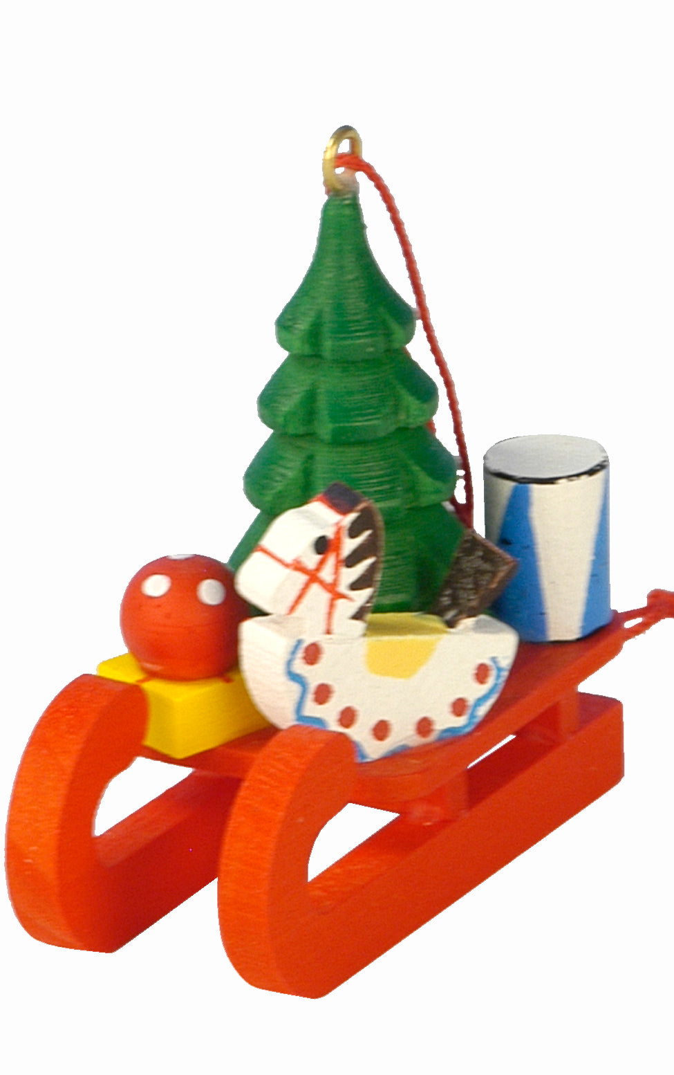 Christian Ulbricht Ornament - Toys on Sled