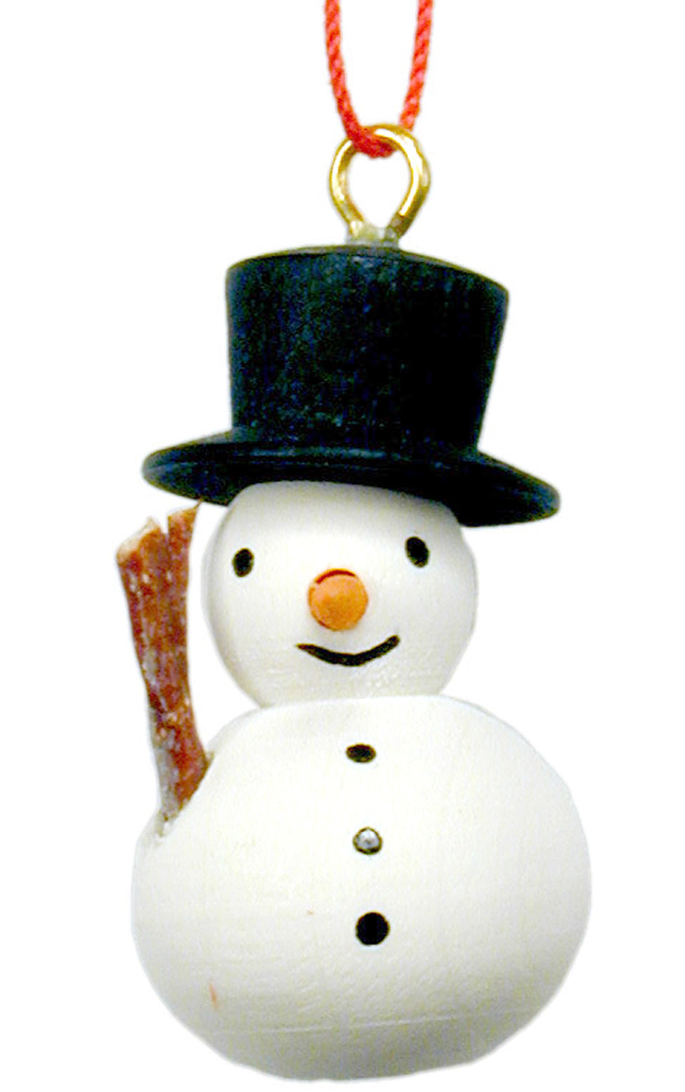 Christian Ulbricht Ornament - Snowman with Broom