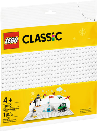 11010 LEGO Classic White Baseplate