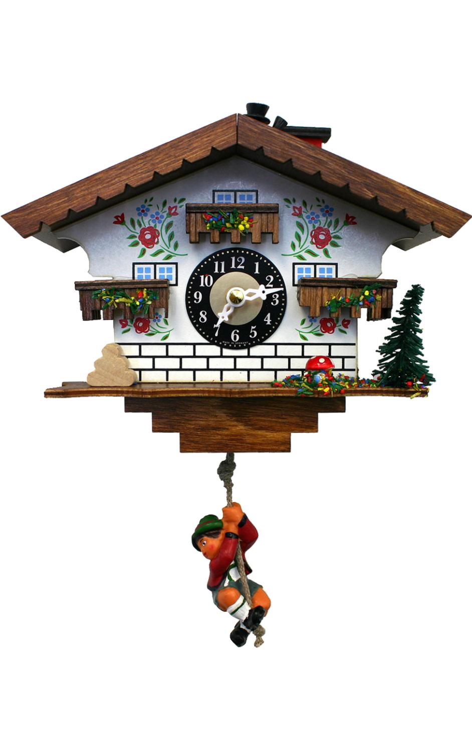 Engstler Battery-operated Clock - Mini Size - Chimney Sweep