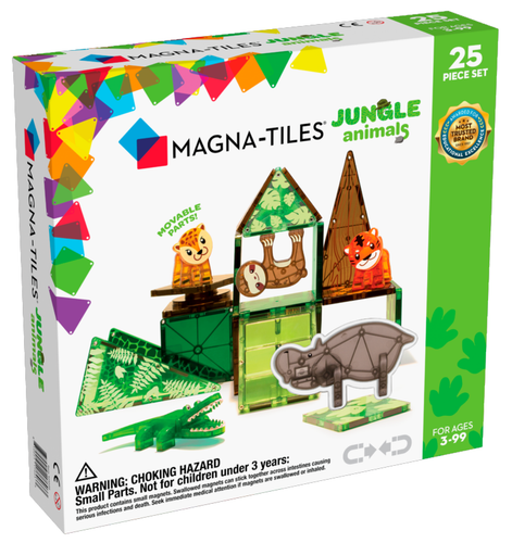 Magna Tiles Junle Animals 25-Piece Set