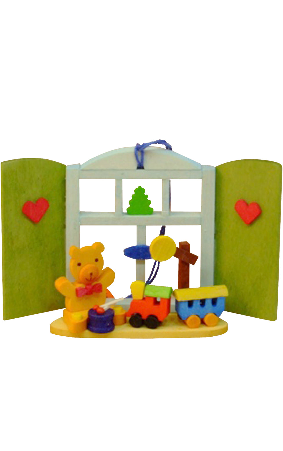 Graupner Ornament - Teddy with Toys/Window