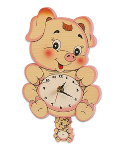 Medium Pendulum Clock - Pig