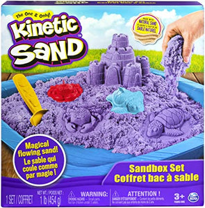 Kinetic Sand - Sandbox Playset - Purple Sand