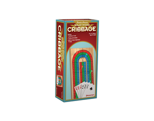 Cribbage With Cards in Wooden Box