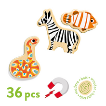 Magnimo Wooden Animal Magnets