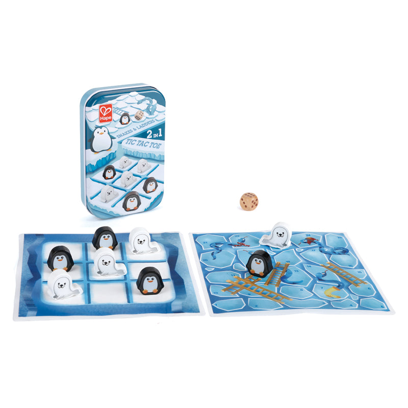 2 in 1-Tic Tac Toe/ Snakes & Ladders