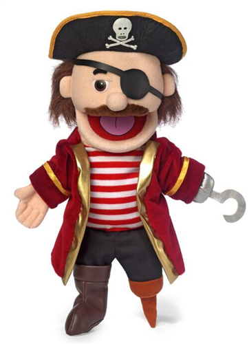 Silly Puppets: Peg Leg Pirate Hand Puppet