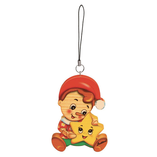 Pinocchio Wooden Ornament
