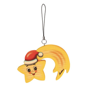 Shooting Star Wooden Ornament