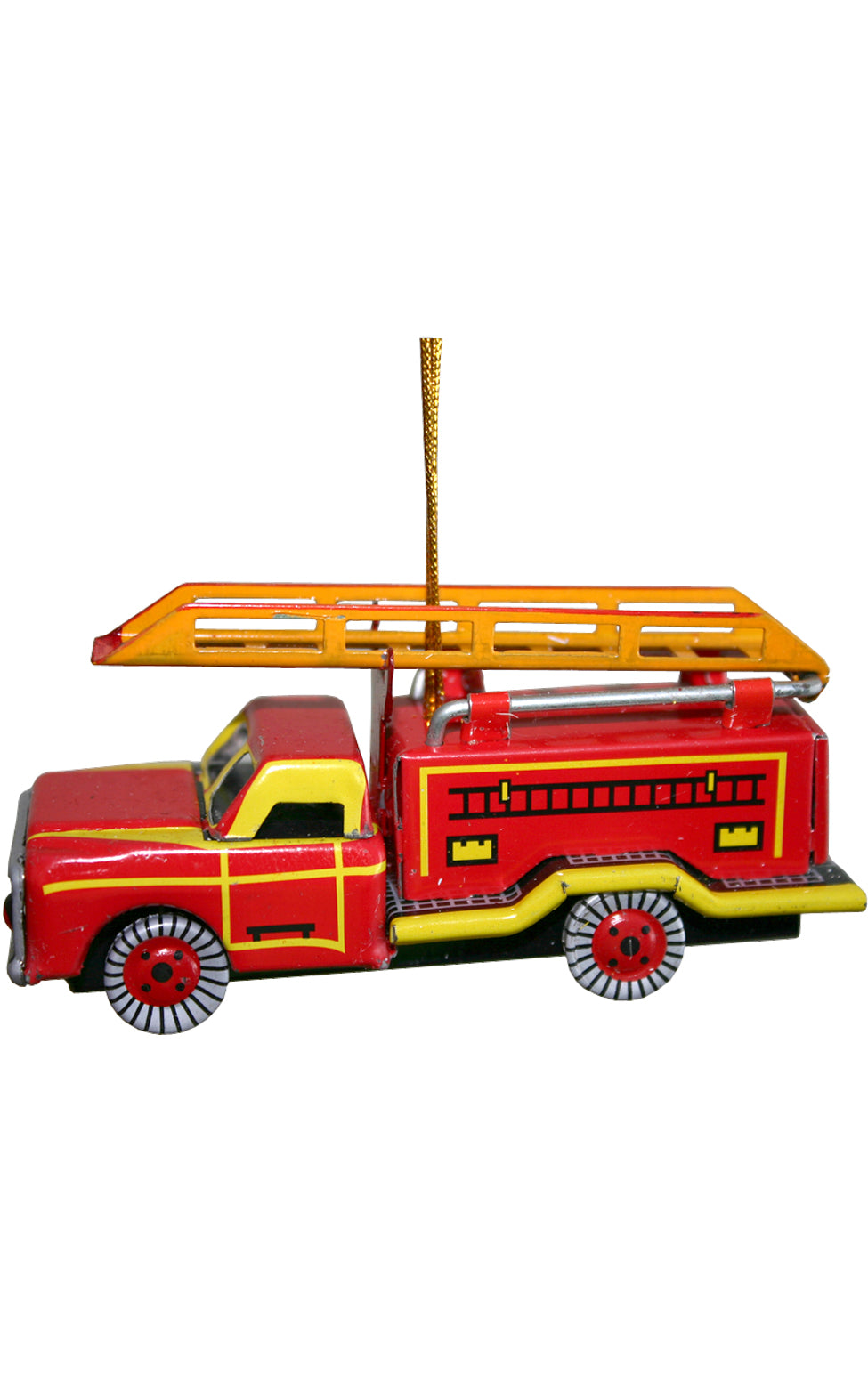 Collectible Tin Ornament - Fire Truck