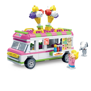 Peanuts "Everyday Fun - Ice cream truck" Building Set by BanBao (#7507)