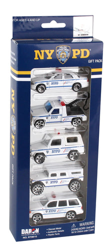 NYPD 5-Piece Vehicle Set