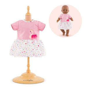 Swan Royale Dress for 14" baby doll