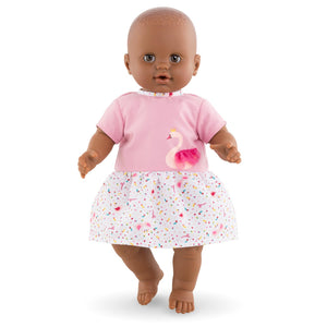Swan Royale Dress for 14" baby doll