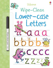 Wipe Clean Lower-Case Letters Book